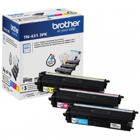 Brother TN-4313PK toner cartridge 3 pc(s) Original Cyan, Magenta, Yellow