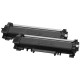 Brother TN-7602PK toner cartridge 2 pc(s) Original Black