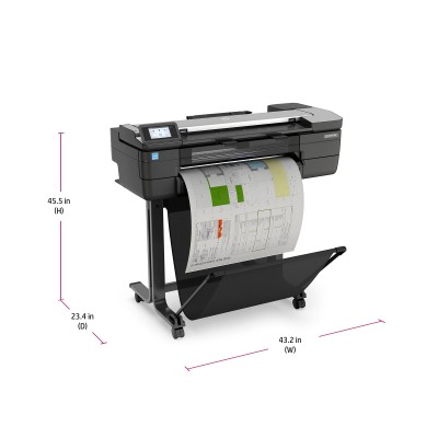 HP Designjet T830 24 large format printer Wi-Fi Inkjet Colour 2400 x 1200 DPI Ethernet LAN