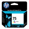 HP 75 Tri-Color Original Ink Cartridge (CB337WN)