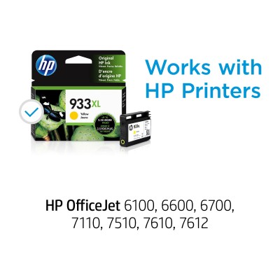HP 933XL High Yield Yellow Original Ink Cartridge