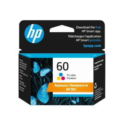 HP 60 Tri-color Original Ink Cartridge