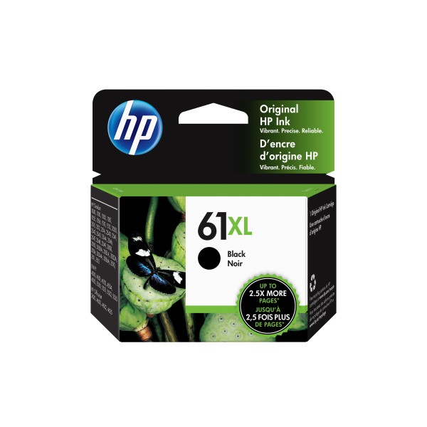 HP 61XL High Yield Black Original Ink Cartridge